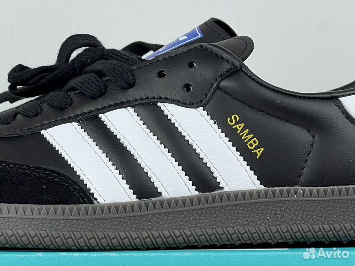 Кроссовки Adidas Samba OG Black White