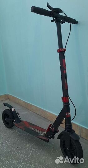 Самокат взрослый двухподвес 120 кг