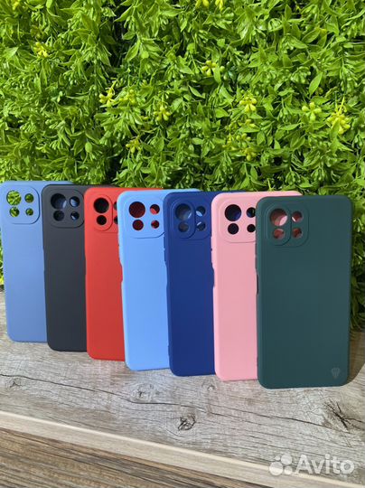 Чехол силиконовый Xiaomi Mi 11 lite