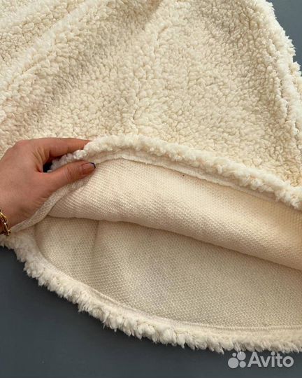 Костюм женский теплый зимний барашка тройка зима