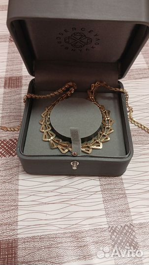 Золотое колье 585