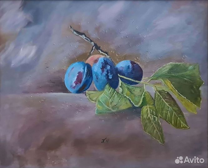 Картина: Сливы