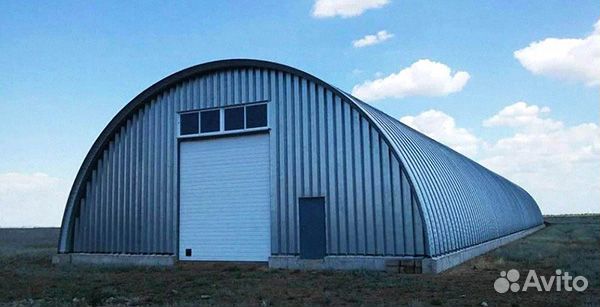 Ангары двухскатные