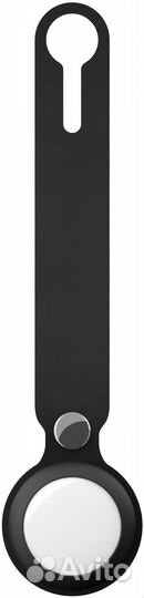 Брелок-чехол Silicone Loop для Apple AirTag, черн