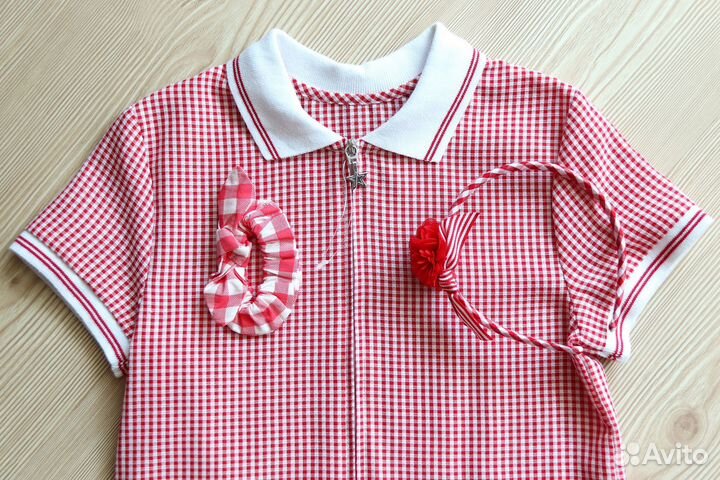 Новое платье поло George с аксессуарами 122-128