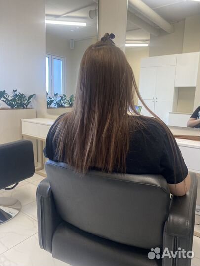 Наращивание биопротеиновых волос