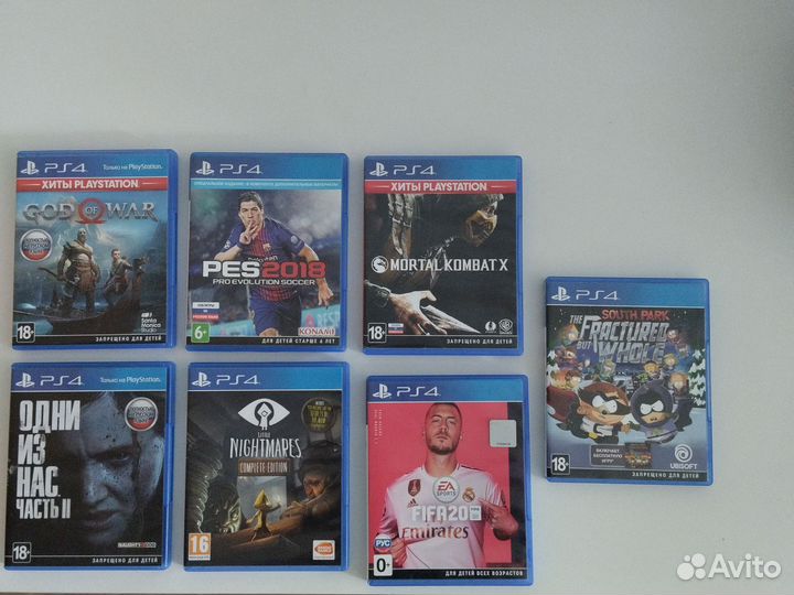 Игры на sony playstation 4 диски