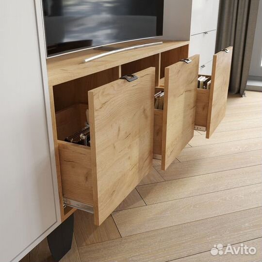 Тумба под тв на ножках 1,24 м в наличии