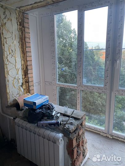 Установка окон пвх, холодное остекление, отделка