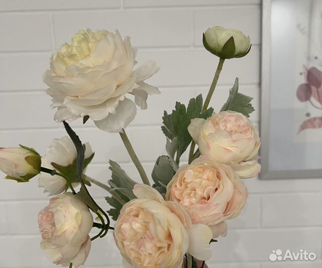 Букет цветов пионы