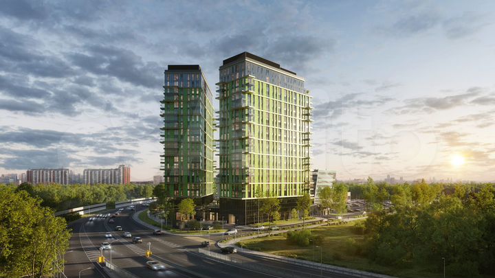 Апартаменты-студия, 24,5 м², 16/20 эт.