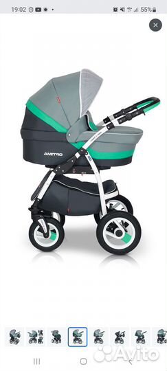 Коляска 2 в 1 verdi optima