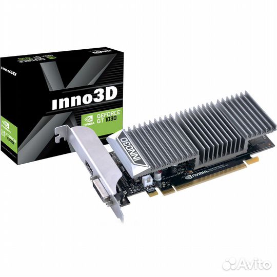 GT 1030 Silent LP 2GB gddr5 64-bit DVI hdmi (N1030