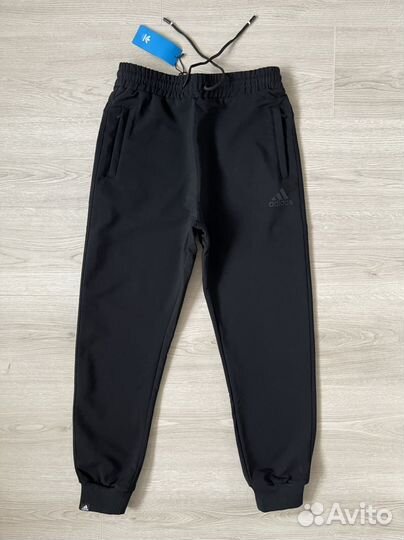 Зимние теплые штаны Adidas на флисе до -30