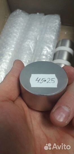 Магнит 45*25 N52 неодимовый