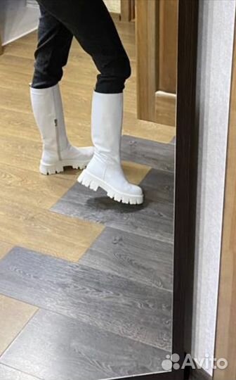 Сапоги женские натуральная кожа