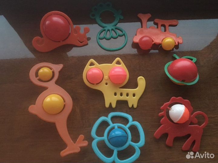 Игрушки погремушки СССР