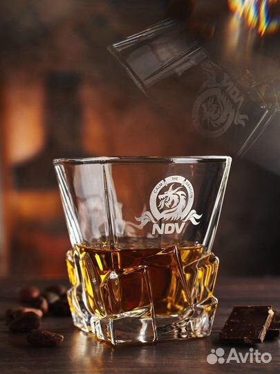 Бокал для виски Дракон