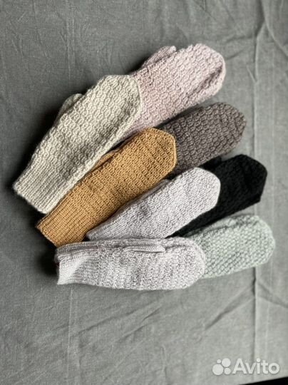Варежки ручной работы