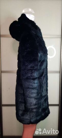 Шуба из экомеха