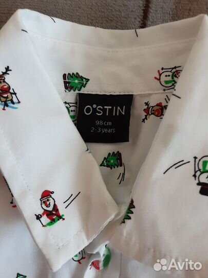 Рубашка и брюки на мальчика 98