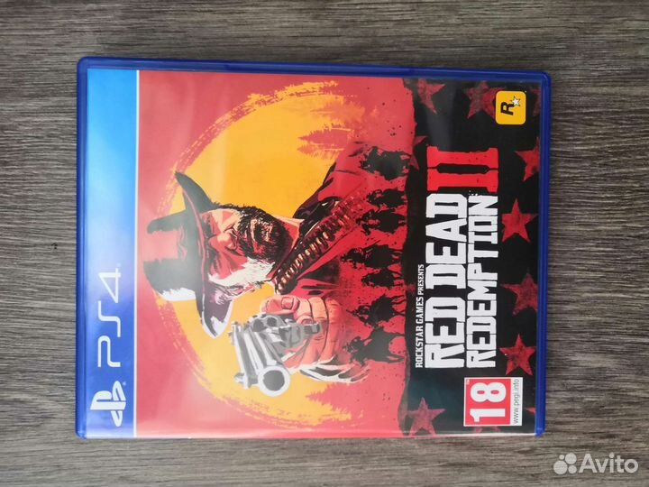 Игра для приставки ps4 RED dead redemption 2