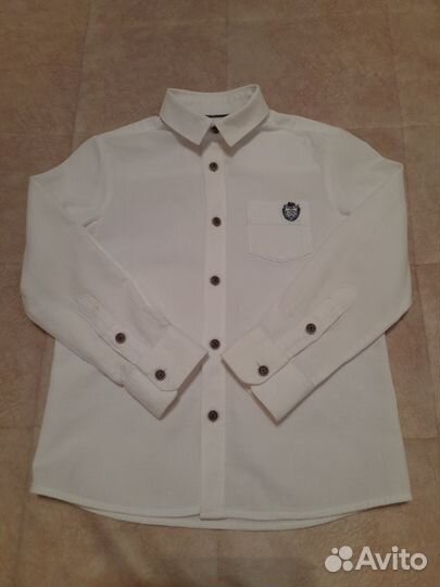 Рубашка белая 110