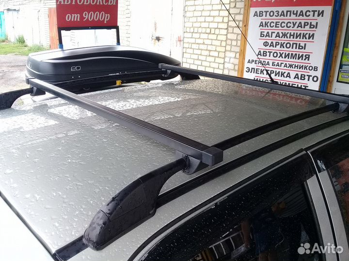 Багажник на рейлинги Крепыш