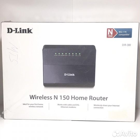 WI-FI LAN D-Link Роутер DIR-300 N150