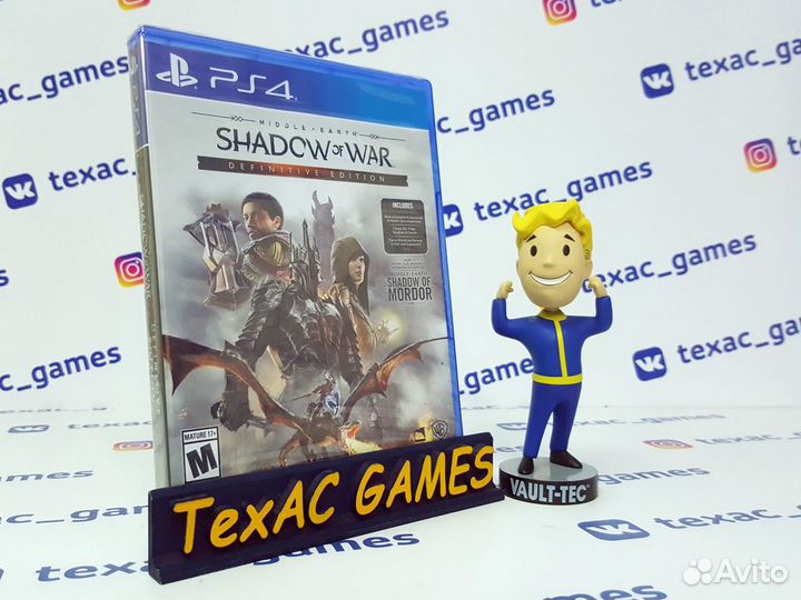 Средиземье PS4 XBox One