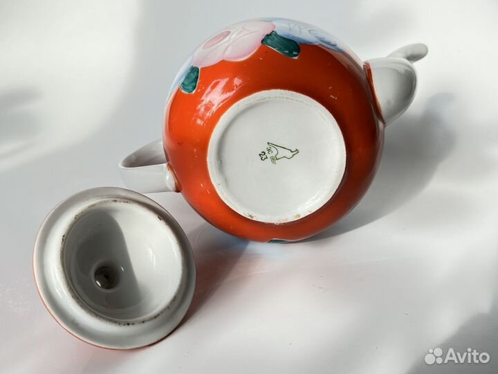 Заварочный чайник СССР Дулево Агашки