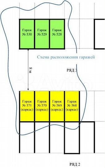 Гараж, 18 м²
