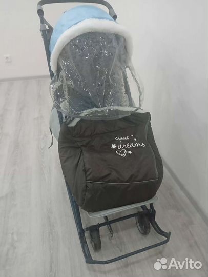 Коляска санки