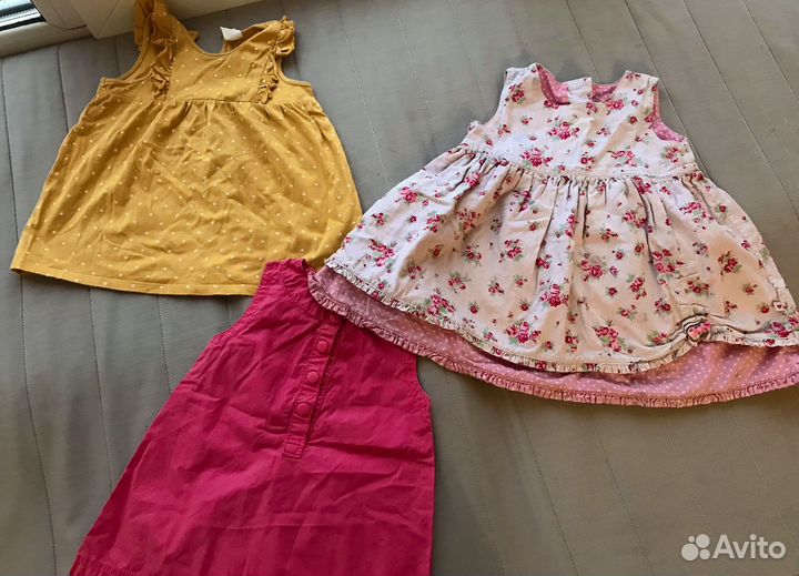 Вещи пакетом на девочку 74