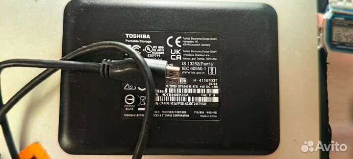 Внешний жесткий диск HDD 4тб