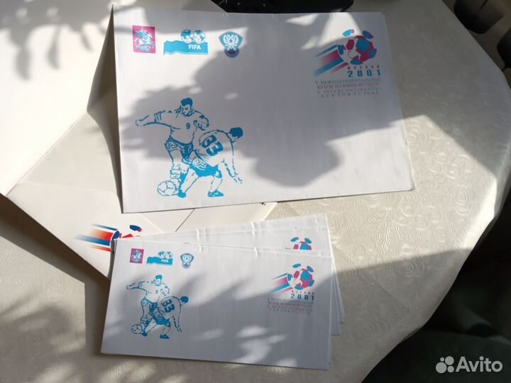 Конверты Лужники с папкой