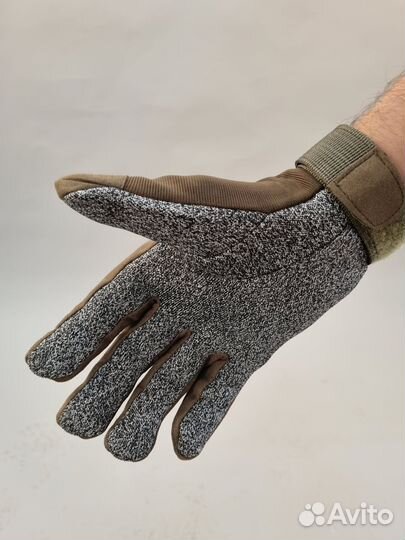 Кевларовые перчатки (защита от ножа)