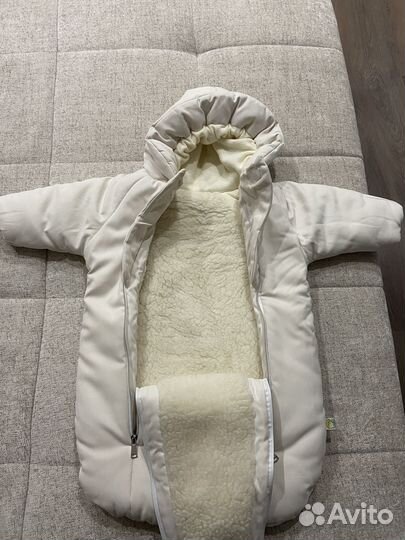 Конверт-комбинизон. Зимний для новорожленного