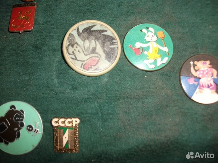 Значки с гербами городов