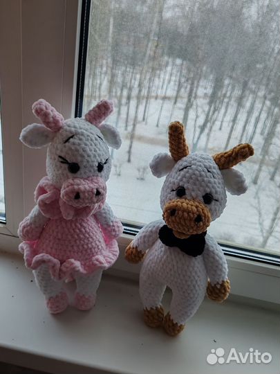 Вязаные игрушки ручной работы