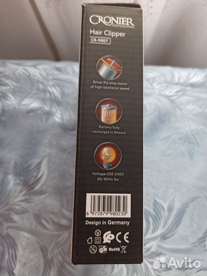 Новая машинка Cronier profes для стрижки,триммер