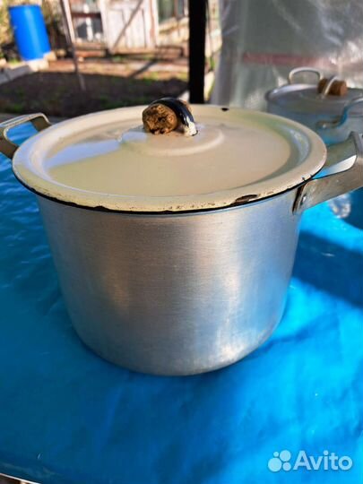 Кастрюля алюминиевая