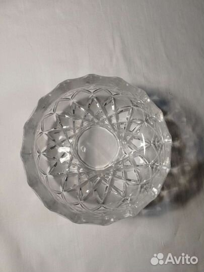 Хрустальная ваза, салатник, конфетница