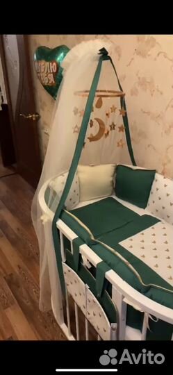 Бортики в детскую кроватку