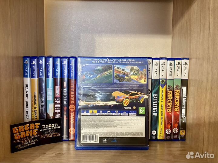 Игры PS4: Rocket League