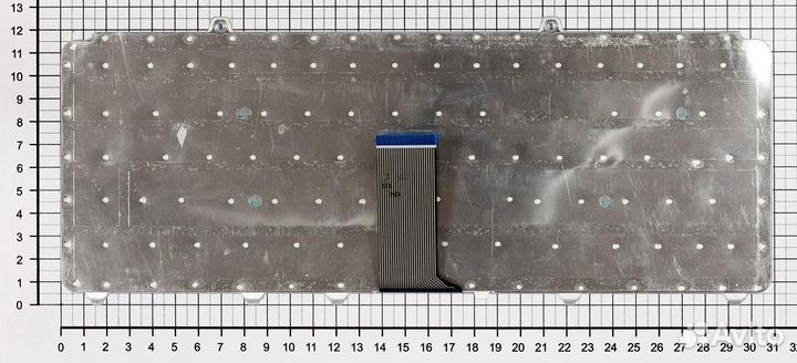 Клавиатура для Dell Inspiron 1420 1520 серебристая