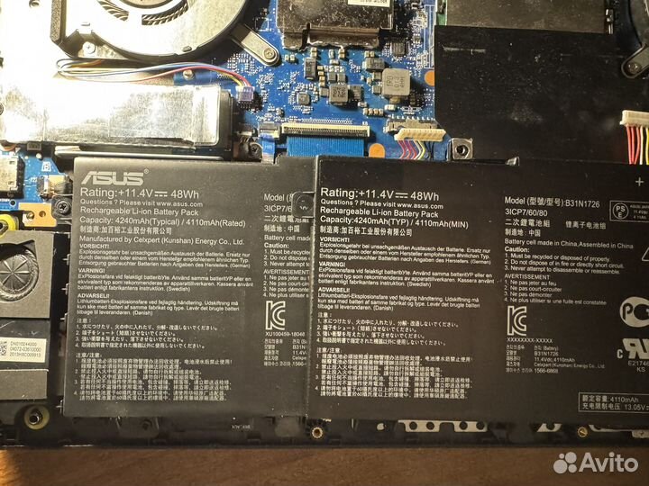 Игровой ноутбку asus TUF FX506I