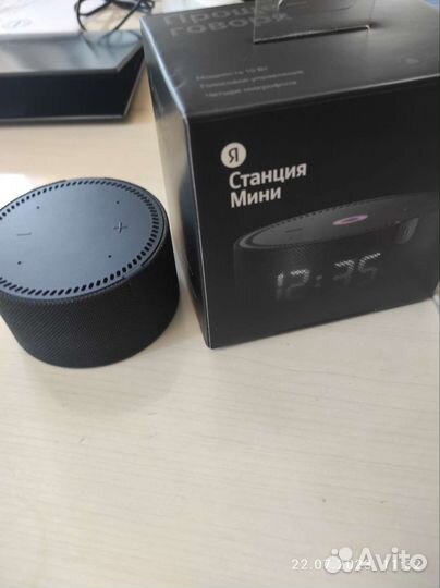 Яндекс станция мини с часами