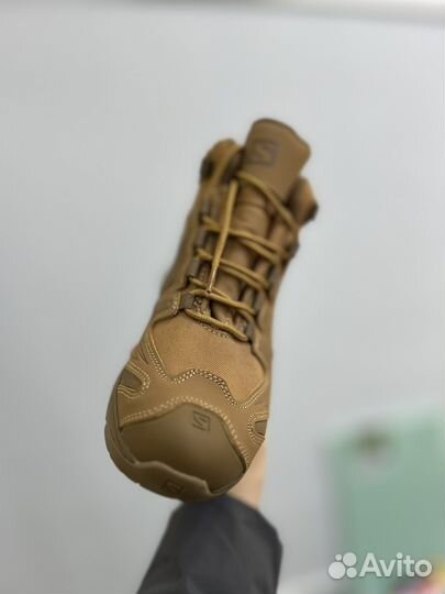 Тактические ботинки Salomon (средние) песочный