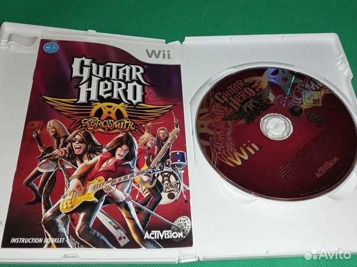 Игра guitarhero RVL 006 для Nintendo wii rvl-001